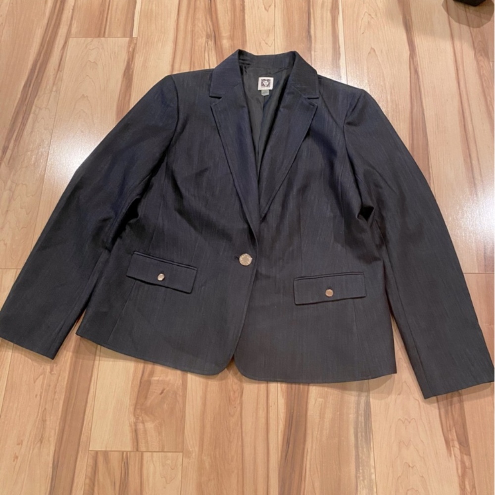 FINAL MARKDOWN BEFORE DELETING!!!Anne Klein Blazer Jacket—L